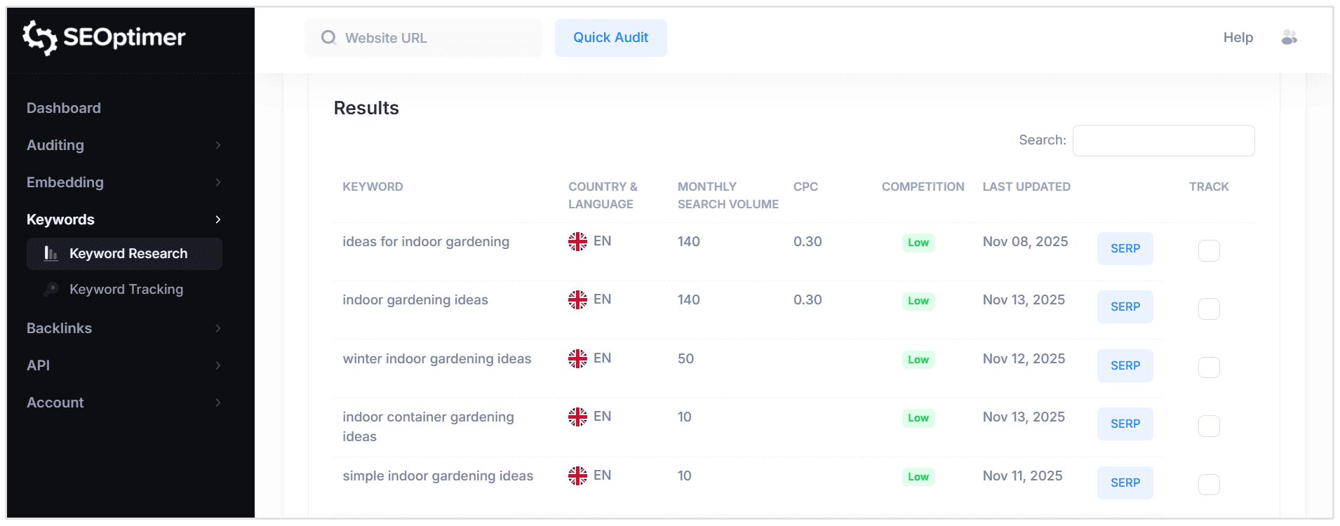 keyword research tool